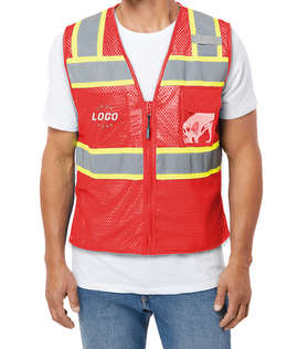 Kishigo Non-ANSI Enhanced Visibility Mesh Safety Vest