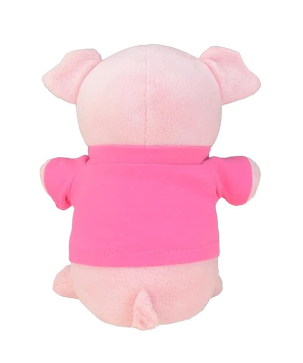 Full Color Bean Bag Buddies 6" Pig Plush Animal