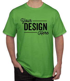 Canada - Gildan 100% Cotton T-shirt - Color: Electric Green