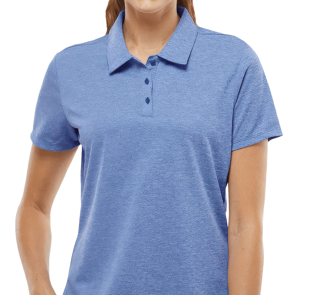 Adidas Women's Recycled Heathered Polo-default