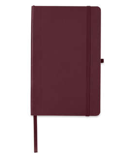 Debossed Core365 Soft Cover Bound Notebook - Color: Burgundy