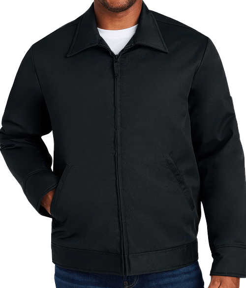 Harriton ClimaBloc Station Insulated Jacket - Printed in Black