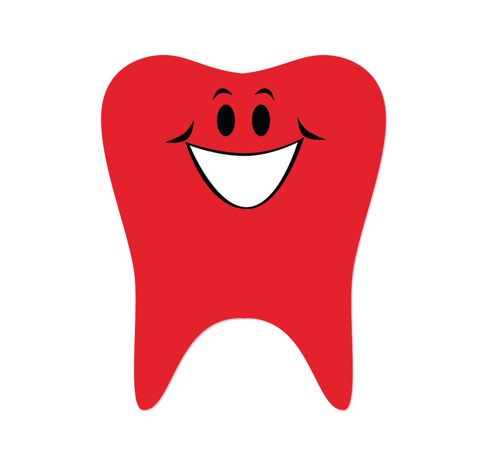 Full Color Tooth Refrigerator Magnet - .036"-default