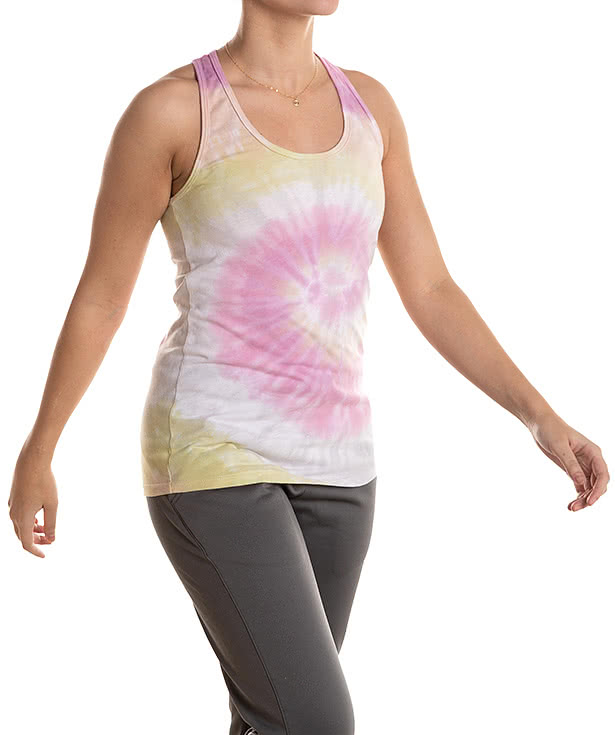 Colortone Women's Tie-Dye Racerback Tank