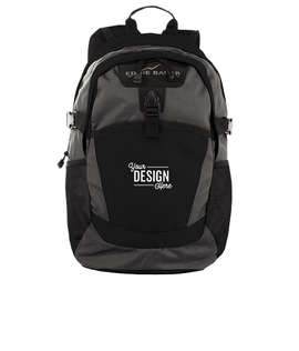 Eddie Bauer Ripstop Backpack - Color: Black / Grey Steel