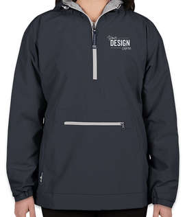 Charles River Women's Classic Hooded Anorak - Color: Navy