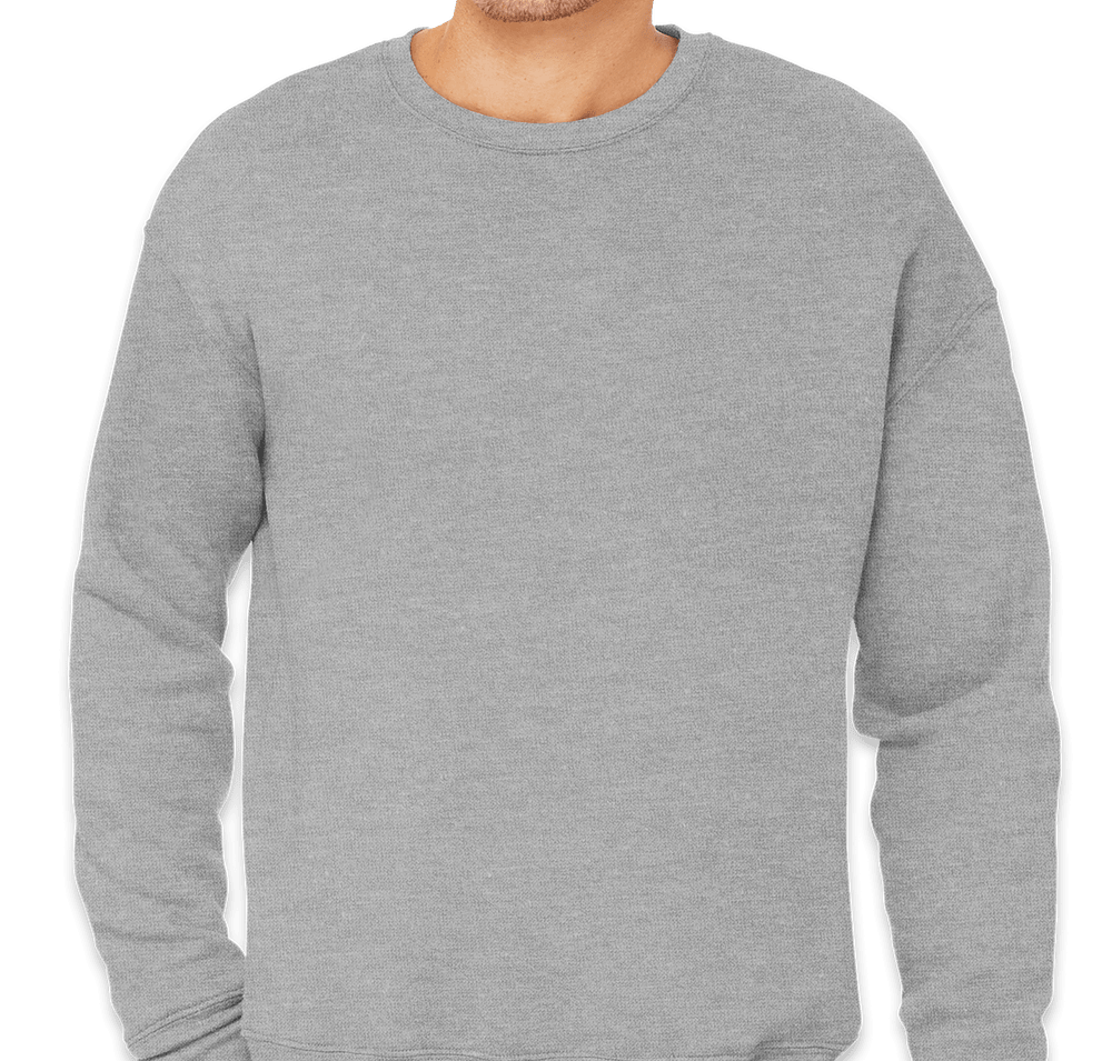 Bella + Canvas Ultra Soft Drop Shoulder Crewneck Sweatshirt-default