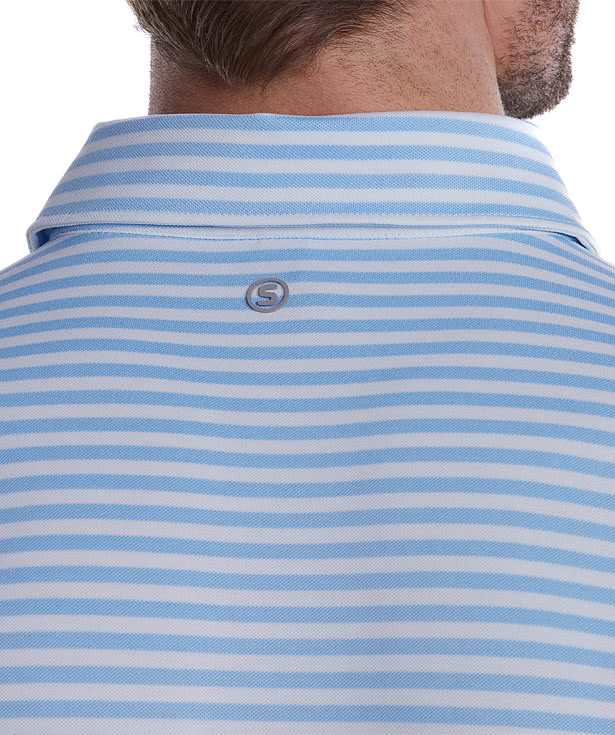 Stitch Club Stripe Performance Polo