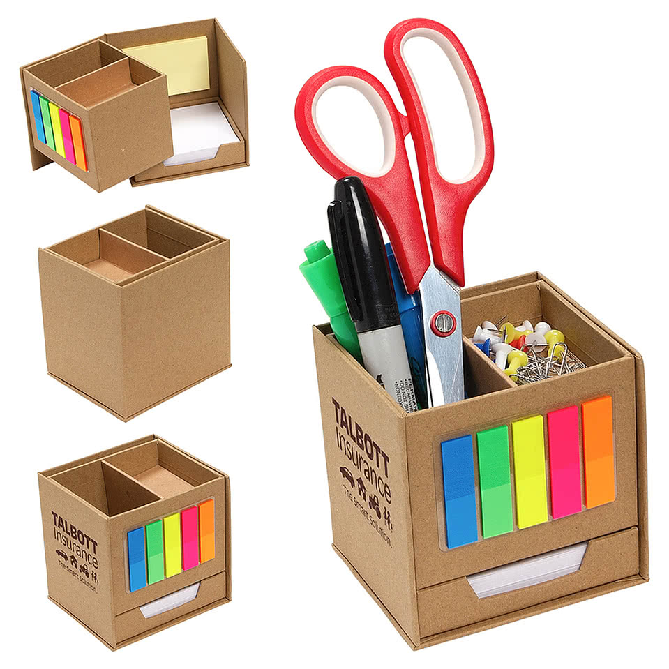 Nook Memo Cube Pencil Holder