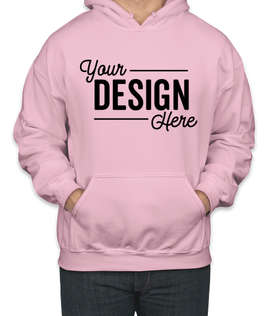 Canada - Gildan Midweight 50/50 Pullover Hoodie - Color: Light Pink