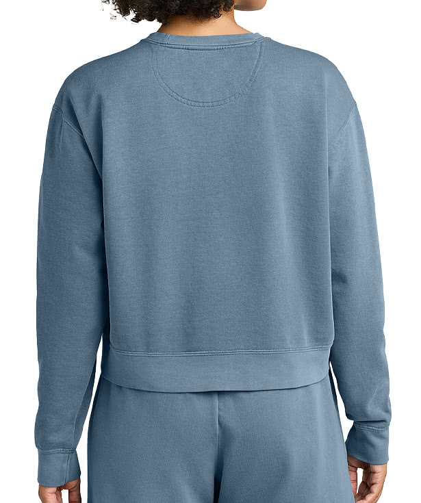 Comfort Colors Women's Garment Dyed Cropped Crewneck Sweatshirt