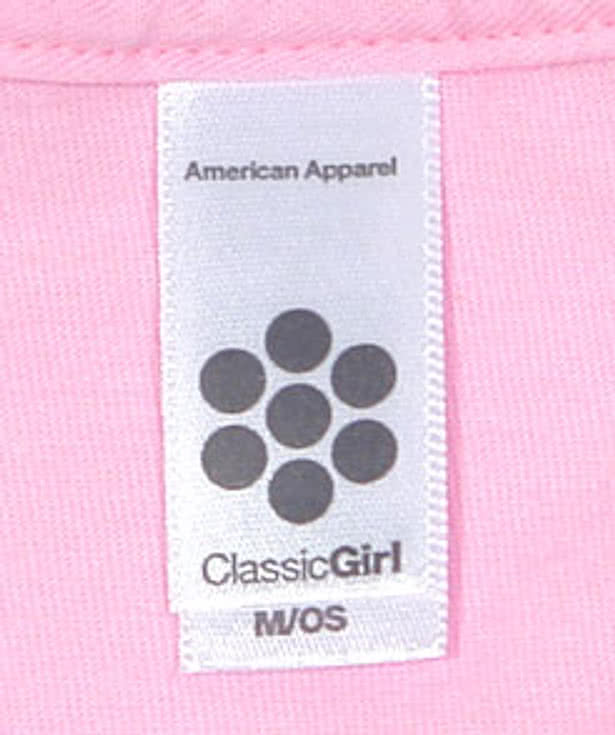 American Apparel Girly Long Sleeve Jersey T