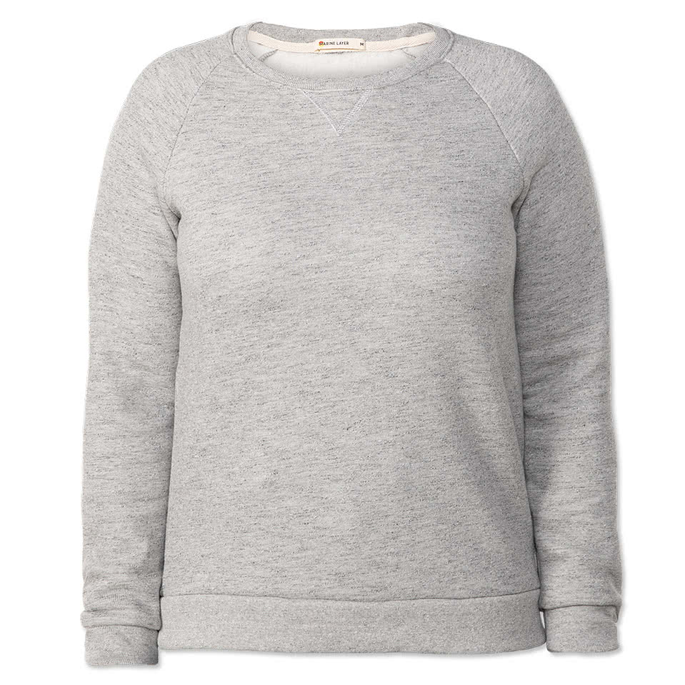 Marine Layer Women's Sherpa Crewneck Sweatshirt