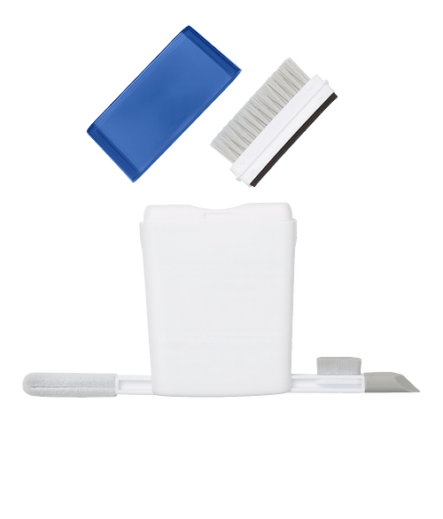 Multi-Function Tech Brush in BLUE