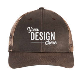 Port Authority Pigment Dyed Camo Trucker Hat