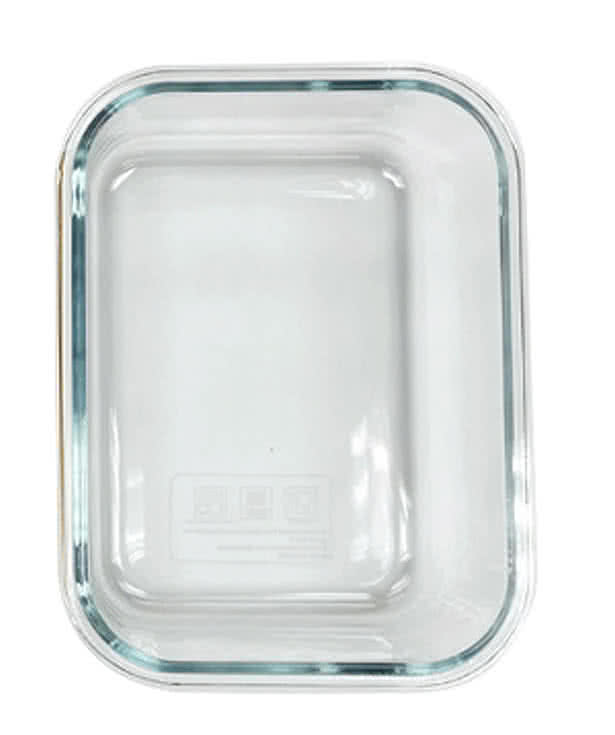 Laser Engraved Chow Bella Glass Bento Box
