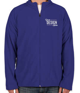 Canada - Team 365 Full Zip Microfleece Jacket - Color: Sport Royal