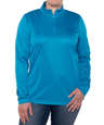 Clique by Cutter & Buck Women's Spin Eco Half Zip Performance Shirt