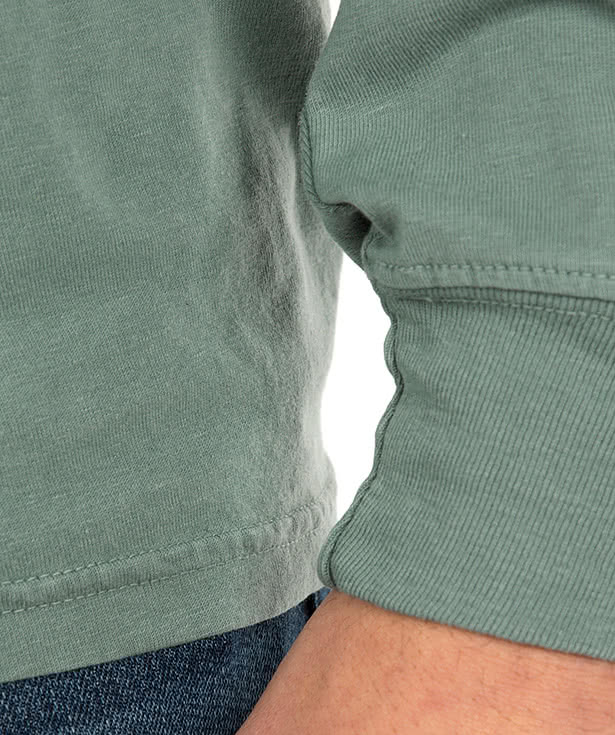 Hanes ComfortWash Garment Dyed Long Sleeve T-shirt