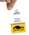 2" x 3.5" Vertical Solid Plastic Business Cards