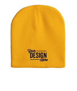 Sportsman Acrylic Knit Beanie - Color: Gold