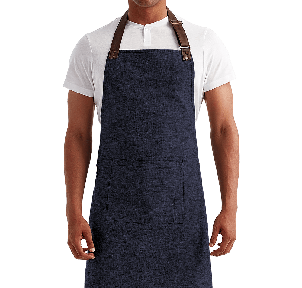 Artisan Collection Annex Oxford Full Length Pocket Apron - Printed-default