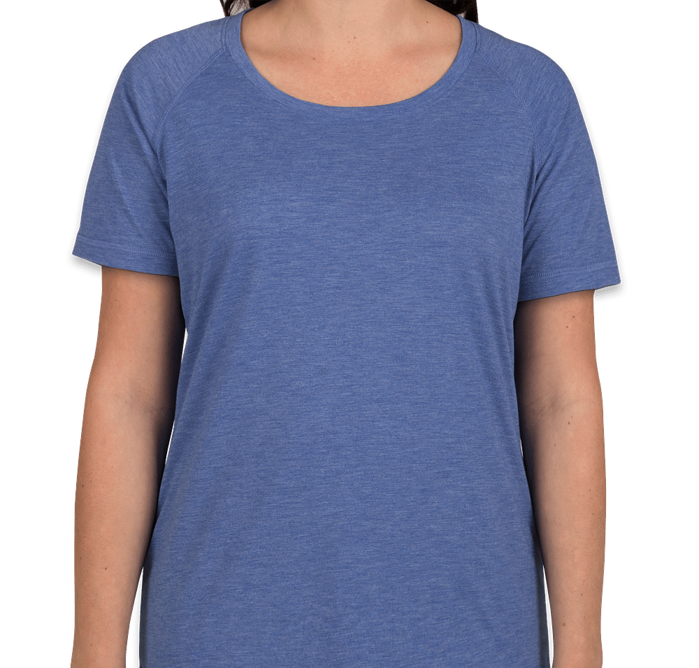 Sport-Tek Women's Tri-Blend Raglan Performance Shirt-default