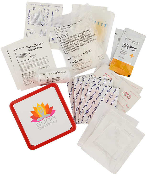 30-Piece First Aid Kit with Tin Case