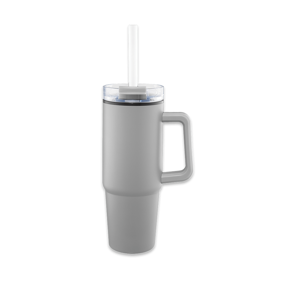 30 oz. Intrepid Recycled Tumbler with Straw-default