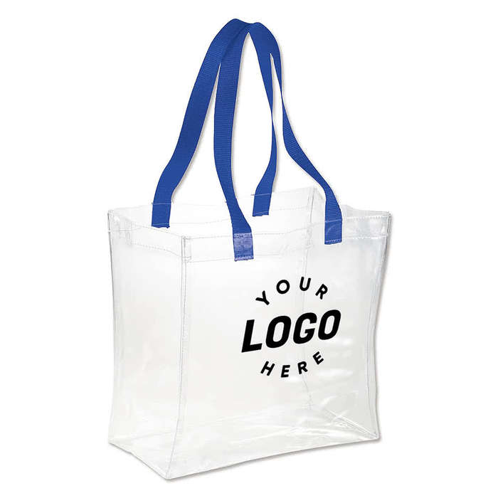 Rally Small Clear PVC Stadium Tote Bag