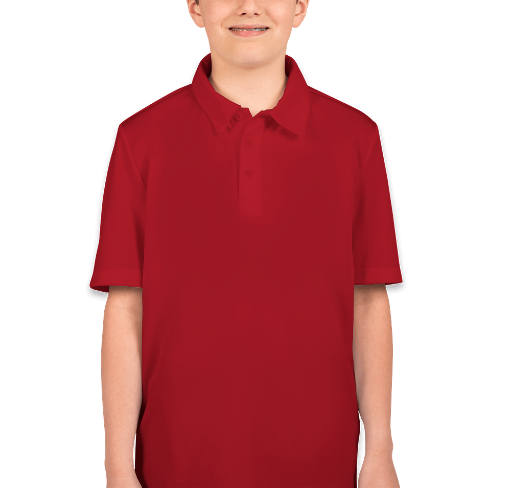 Port Authority Youth Silk Touch Performance Polo-default