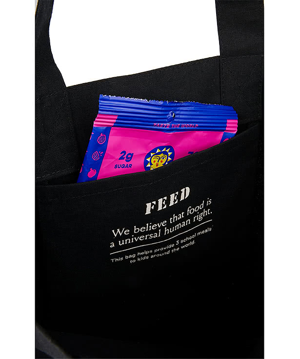 FEED Organic Cotton Book Tote Bag