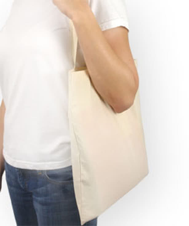 Toppers 100% Cotton Canvas Tote