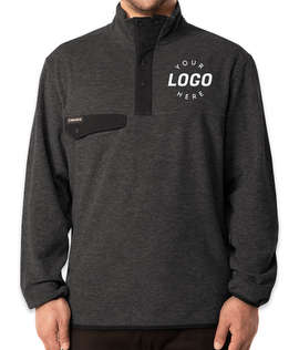 Dri Duck Denali Snap Up Pullover - Color: Charcoal