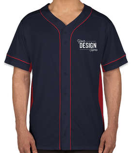 Augusta Slugger Full Button Baseball Jersey