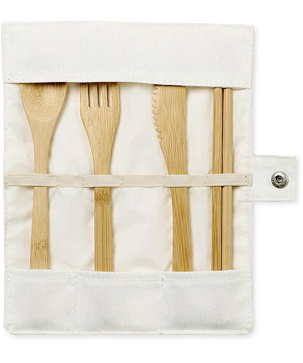 Zero-Waste Bamboo Utensil Kit