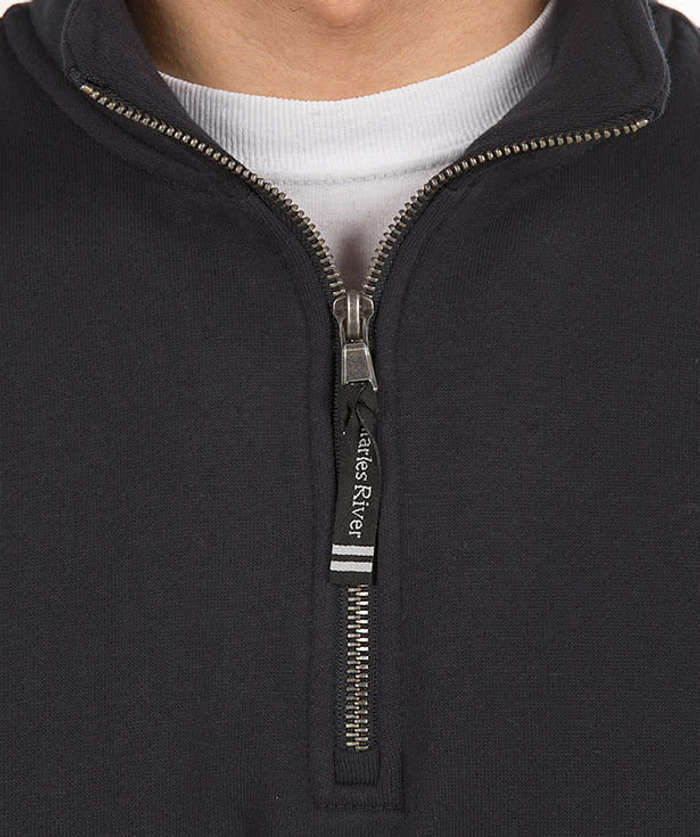 Charles River Crosswind Quarter Zip Sweatshirt - Printed