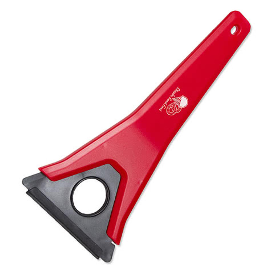 Tri Blade Windshield Ice Scraper in Black