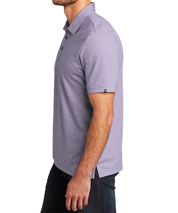 TravisMathew Oceanside Heather Performance Polo