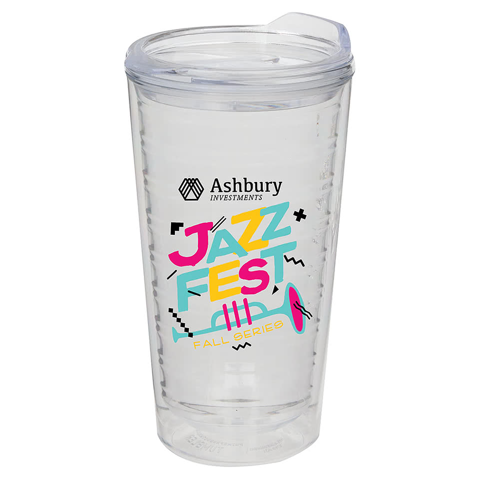 Full Color 16 oz. Lakeside Tritan Tumbler