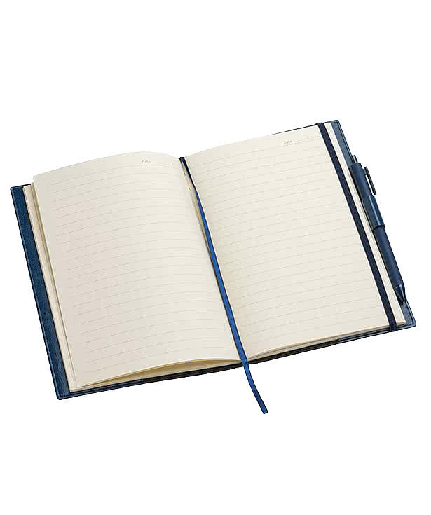 Conclave Refillable Leatherette Notebook with Pen