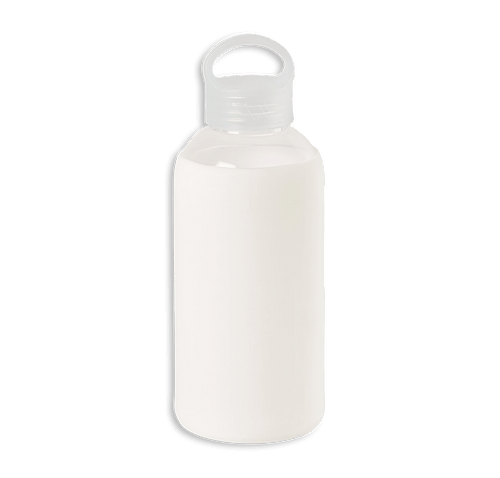 18.5 oz. Purity Glass Water Bottle in White