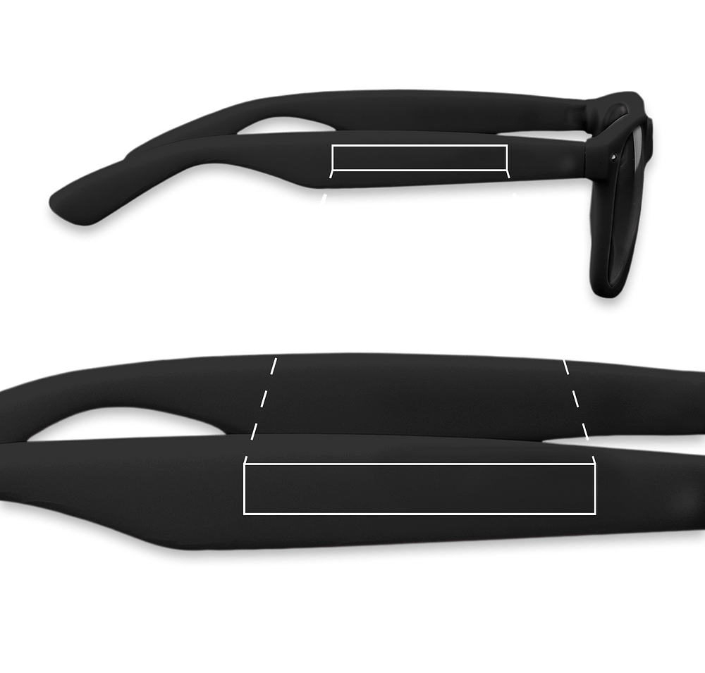 Rubberized Finish Fashion Sunglasses-default