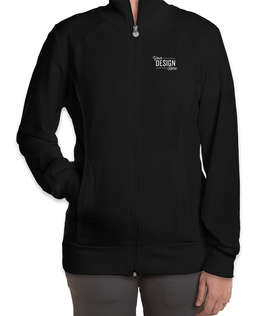 Cherokee Women's Infinity Full Zip Warm-Up Scrub Jacket - Color: Black