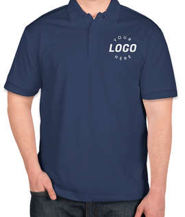 Port Authority Silk Touch Performance Polo - Embroidered - Color: Royal