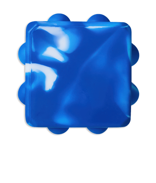 Push Pop Bubble Cube Stress Reliever in Swirl Royal