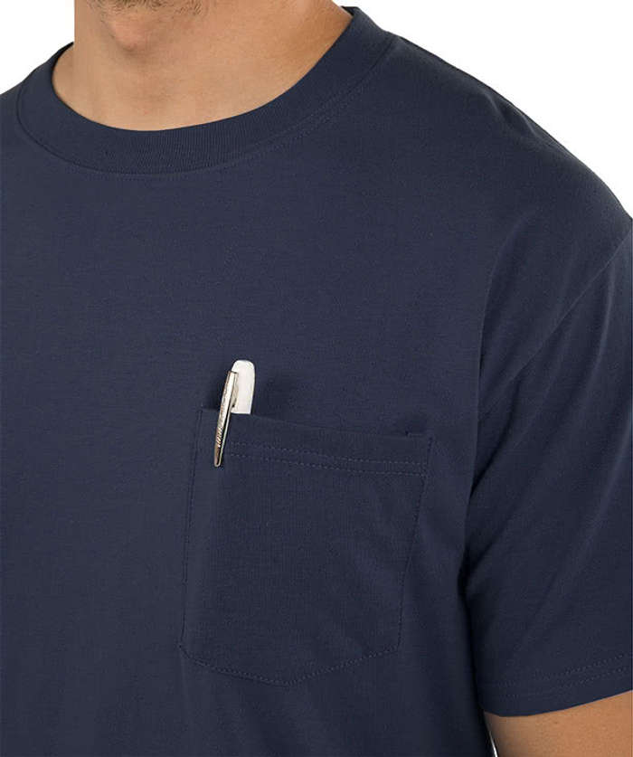 Hanes X‑Temp Workwear Pocket T‑shirt - Embroidered
