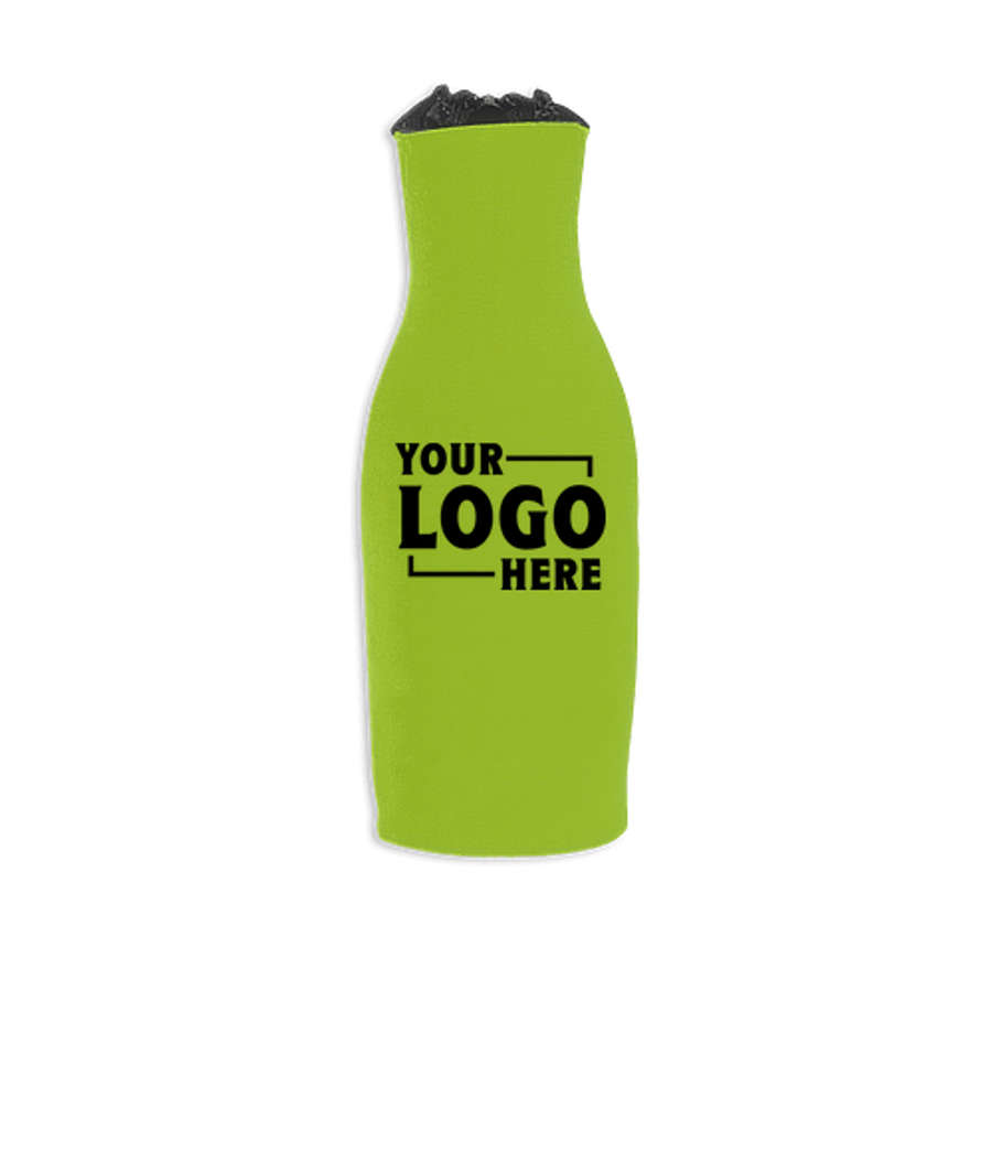 Bottle Buddy Foldable Bottle Cooler in Lime
