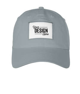 Ahead Largo Washed Twill Baseball Hat with White Rectangle Patch