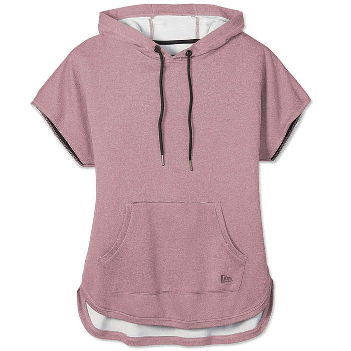 New Era Women's Performance Terry Short Sleeve Hoodie 